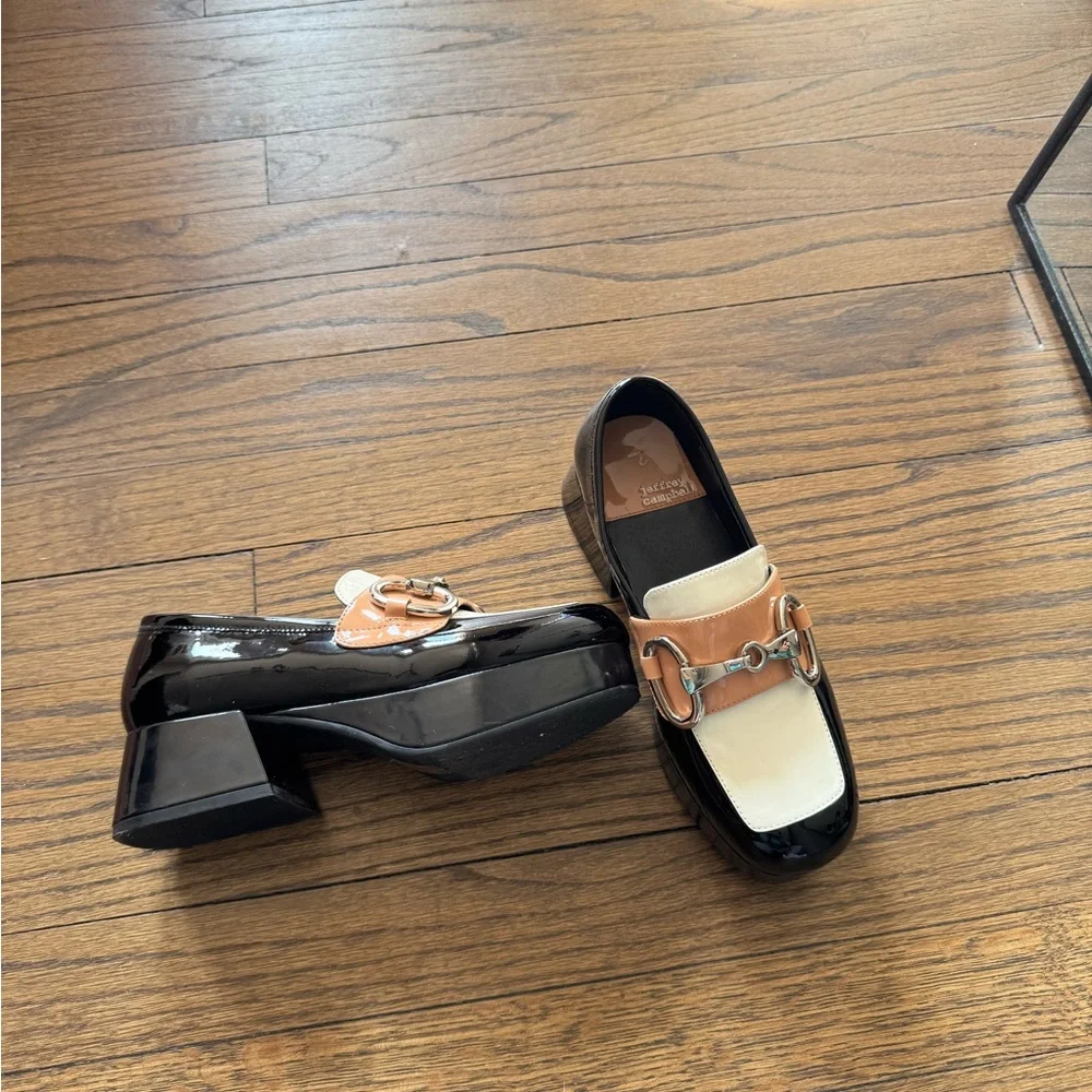 Jeffrey Campbell Student Platform Loafers - Picture 5 of 5